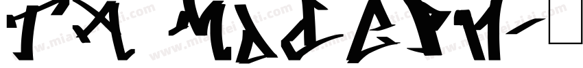TA Modern字体转换